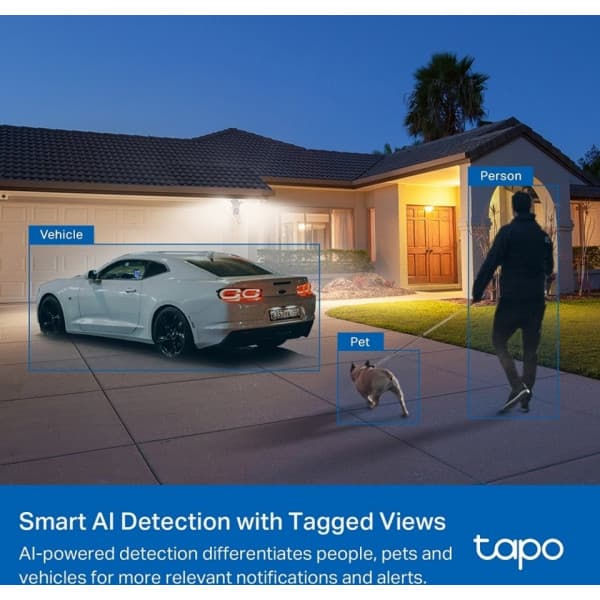 TP-Link Tapo C720 valvontakamera valonheittimillä