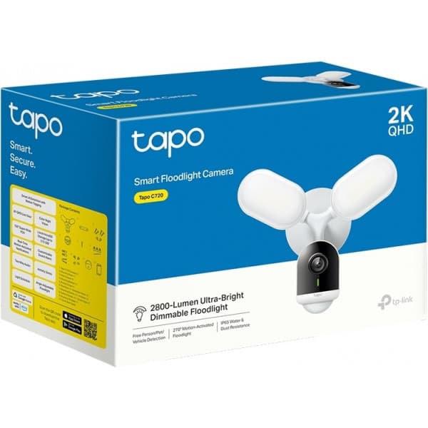 TP-Link Tapo C720 valvontakamera valonheittimillä