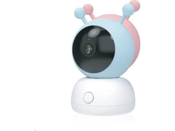 iGET HOME Camera CS2 Baby - WiFi 2K IP-kamera och babyvakt, mörkerseende, ljud, 2x skydd, temperatur