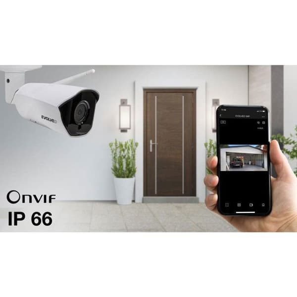 EVOLVEO DET-WIP Detektiv WIP 2M SMART Svart, Vit