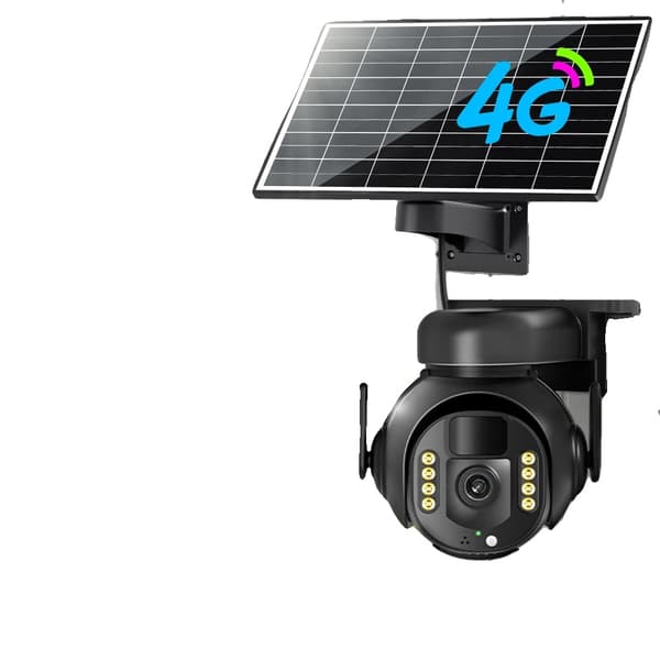 Aurinkovoimainen 4G-kamera, 8MP resoluutio, vedenpitävä muotoilu,EU-plugi, 8MP Lisää 64G