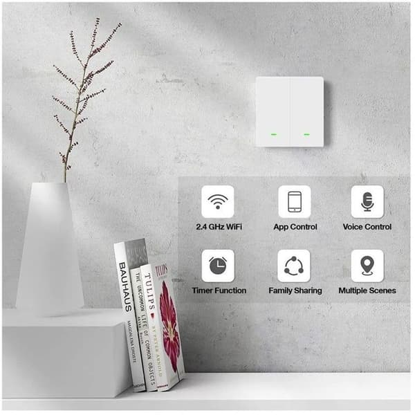 EVOLVEO WiFi Dubbel Strömbrytare