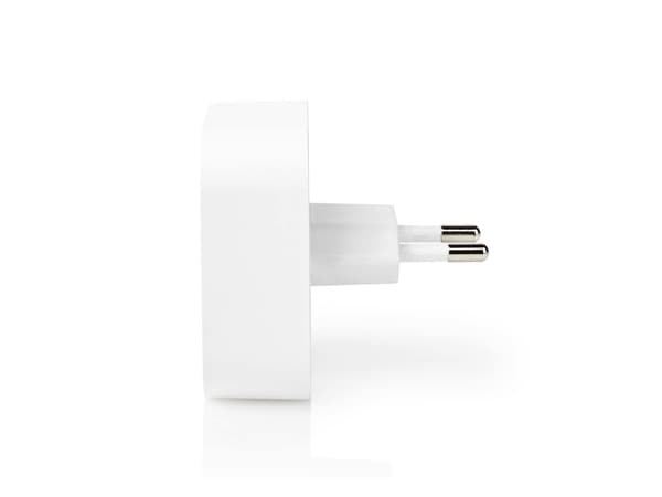 Nedis WIFIZBT10CWT, Langaton, Bluetooth, Valkoinen, 2400 - 2484 MHz, -10 - 50 °C, Muovi