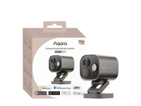 Aqara Camera Hub G5 Pro Wi-Fi Szara | IP-kamera | 1520p, Zigbee, CH-C07D, CH-C07D