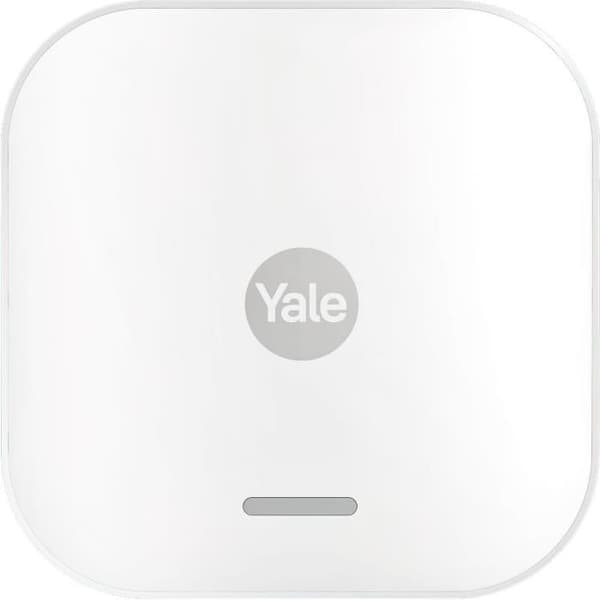 Yale Kit för trådlöst hemalarmsystem - Realtidsaviseringar via app - 1 centralkomponent, 1 rörelsedetektor, 1 dörravkännare