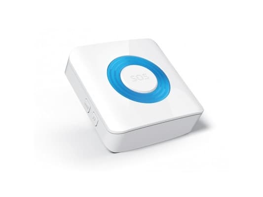 Techly I-ALARM-SIRIN, Trådløs sirene, Innendørs, Akrylonitril-butadien-styren (ABS), 433 MHz, 90 dB, Hvit