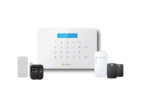 Techly I-ALARM-KIT001, Langaton, Android, GSM, Puhelinsoitto/tekstiviesti, Englanti, Italia, 95 dB