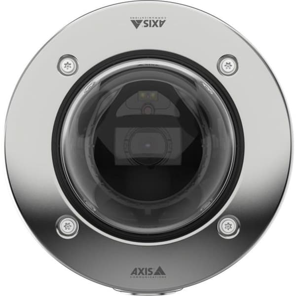 Nätverkskamera - AXIS - P3268-SLVE - 4K - Night vision - Inomhus/Utomhus Svart, Silver