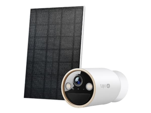 TP-Link Tapo C460 KIT(EU), IP-sikkerhetskamera, Utendørs, 3840 x 2160 piksler, Innvendig lys, Vegg, Hvit