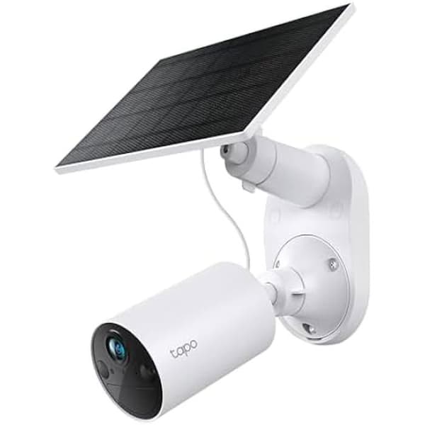 TP-Link KIT TC82 Solcellsdriven säkerhetskamera - Nattvision - Utomhus - Vit