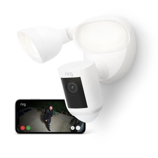 Övervakningskamera - RING - Spotlight Pro Kablè - Vit - EU