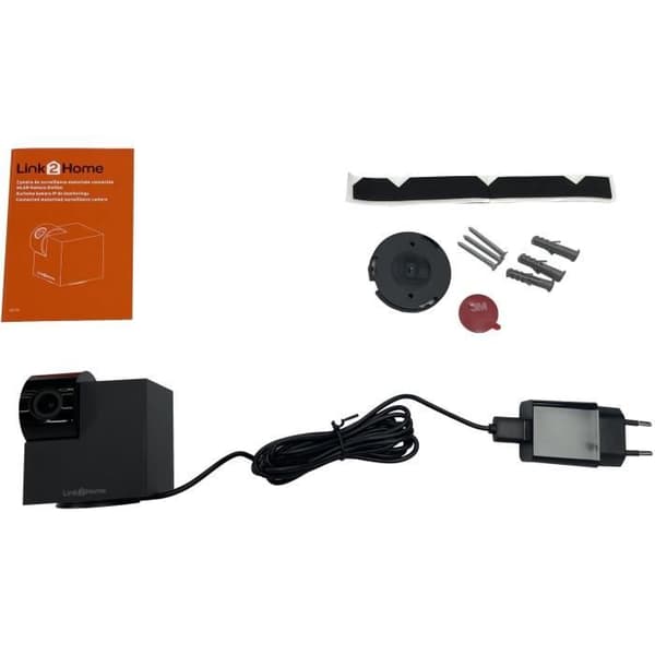 Wi-Fi-kamera - LINK2HOME - Motoriserad, HD 1080P, nattvision, IP65