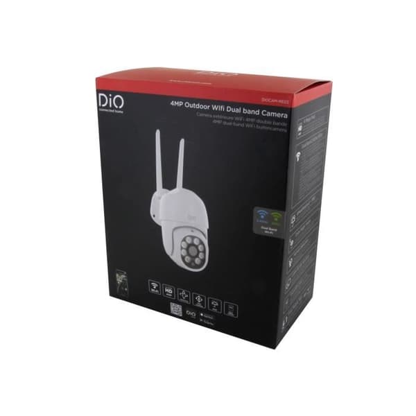 Utomhuskameror - DIO CONNECTED HOME - 2-pack - Rotera med dubbla band - 4MP