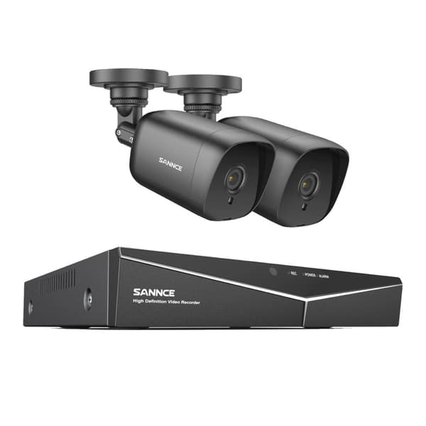 Valvontakamerajärjestelmä, 8-kanavainen DVR, 2MP kamera,4T, Kanssa 2 kpl kamera