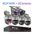 Miniatyrbild 2 av 2: 8CH CCTV-system, 4K-upplösning, H.265-komprimering,8CH 6 Kameror-b