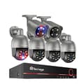 Miniatyrbild 1 av 2: 8CH CCTV-system, 4K-upplösning, H.265-komprimering,8CH 6 Kameror-b