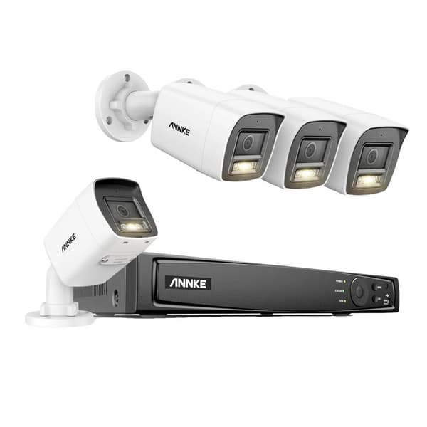8MP CCTV-videoövervakningssystem, 8-kanalsingång, 4K HDMI-utgång,0TB
