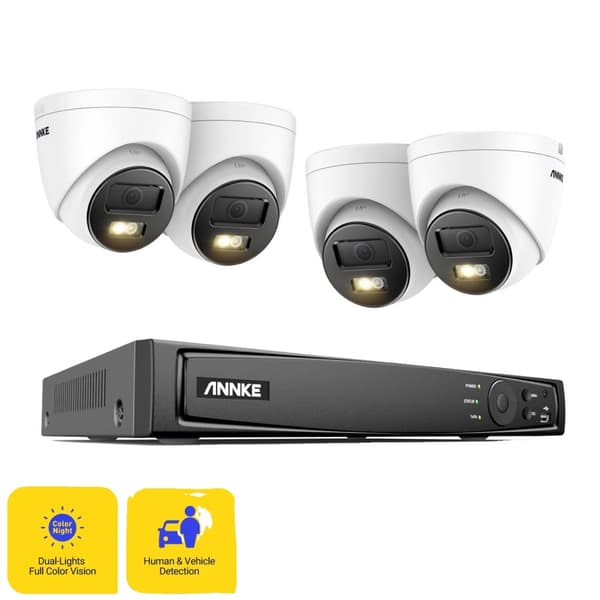 Turvakamerajärjestelmä, 12MP resoluutio, HDMI-ulostulo jopa 4K,4kpl 0TB