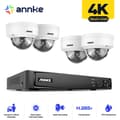 Pikkukuva 2 / 2: 4K POE Kotivakuutuskamerajärjestelmä, 8CH NVR, H.265+ Videopakkaus,0TB