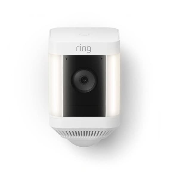 Övervakningskamera - RING - Spotlight Cam Plus - HD 1080p - Färg-nattvision - Tvåvägs ljud