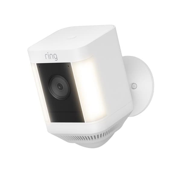 Övervakningskamera - RING - Spotlight Cam Plus - HD 1080p - Färg-nattvision - Tvåvägs ljud