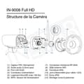 Miniatyrbild 3 av 4: INSTAR IN-9008 Full HD IP-kamera Trådlös övervakning WiFi Utomhussäkerhet 1080P WDR PIR IP65 Night vision P2P Motoriserad DDNS