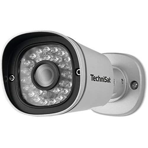 Utomhus IP-kamera - TechniSat - 0000-9501 - Full HD - Night vision - Z-Wave Svart, Silver