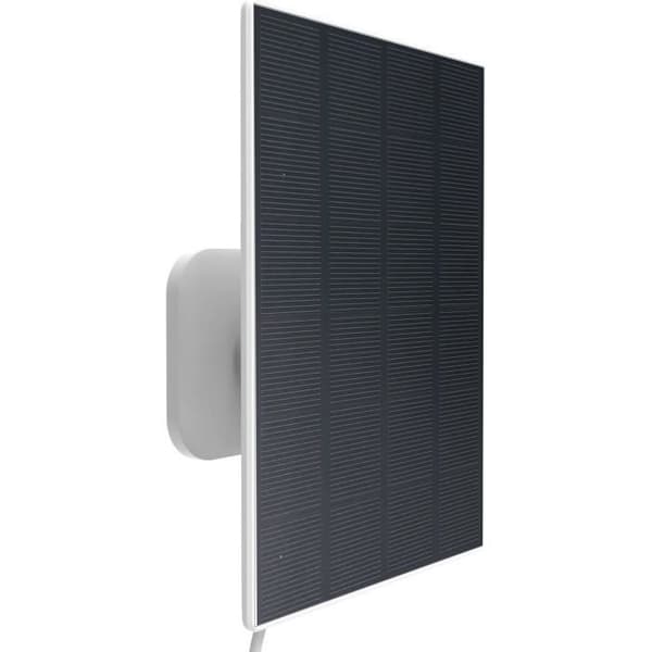 Yale Solpanel för WiFi-övervakningskamera utomhus - Solbatteri, upp till 3W effekt i fullt solsken, Kabel för