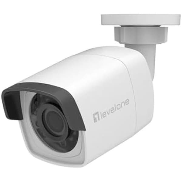 IP-kamera - LEVELONE - FCS-5202 - 4 MP - Nattvision IR - Rörelsedetektion Vit