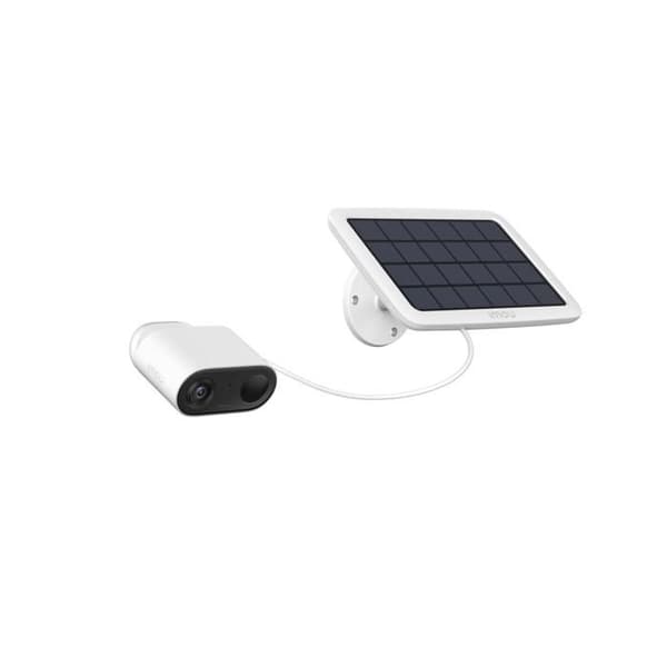 IMOU Cell Go Kit övervakningskamera med solpanel - Vit - Nattseende - Utomhus