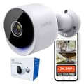 Miniatyrbild 1 av 4: Laxihub O2 - 3MP/2K Ultra HD WiFi-kamera, IP65 vattentät utomhussäkerhets-IP-kamera, automatisk spårning, mörkerseende