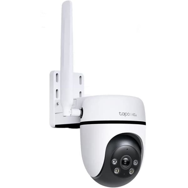 Tapo C501GW Övervakningskamera 360 utomhus, SIM-kort ingår inte, Ingen Wi-Fi krävs, Färgnattseende Starlight, detektering