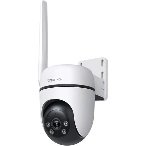 Tapo C501GW Övervakningskamera 360 utomhus, SIM-kort ingår inte, Ingen Wi-Fi krävs, Färgnattseende Starlight, detektering