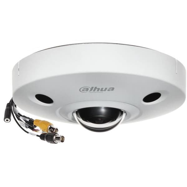 Fisheye-kamera - DAHUA - DH-HAC-EBW3802P-0250B - 4K - Nattvision IR - Vinkel 180°