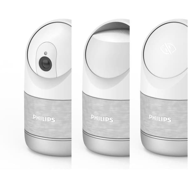 Moottoroitu ja verkkoon kytketty kamera - PHILIPS - 531051 - Sisäkäyttöön - 2K-resoluutio - WelcomeEye Look
