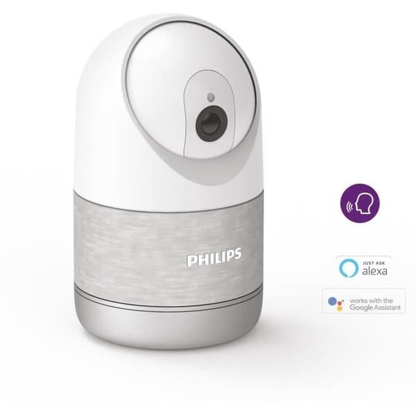 Moottoroitu ja verkkoon kytketty kamera - PHILIPS - 531051 - Sisäkäyttöön - 2K-resoluutio - WelcomeEye Look
