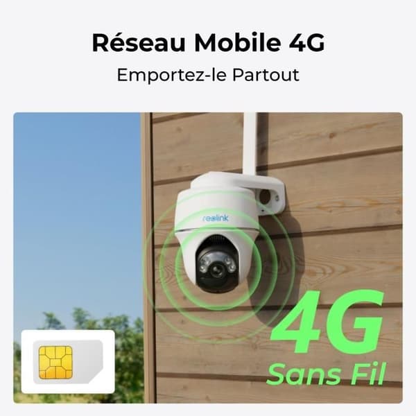Udendørs kamera - REOLINK - G430 - Hvid