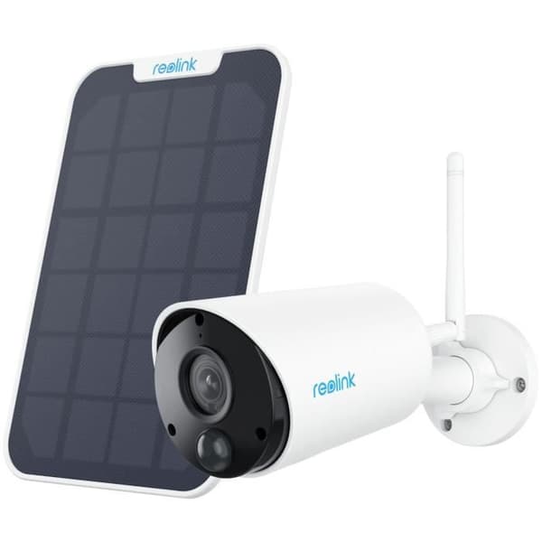 Utomhuskamera - REOLINK - B320 - Solpanel - Vit Vit