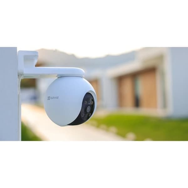 Udendørskamera - EZVIZ - H8 PRO 2K - Detektion af mennesker og køretøjer - Automatisk sporing - Nattesyn