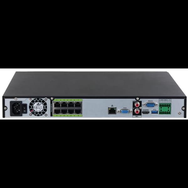 IP NVR-inspelare WizSense 8 kanaler - NVR5208-8P-EI - Dahua