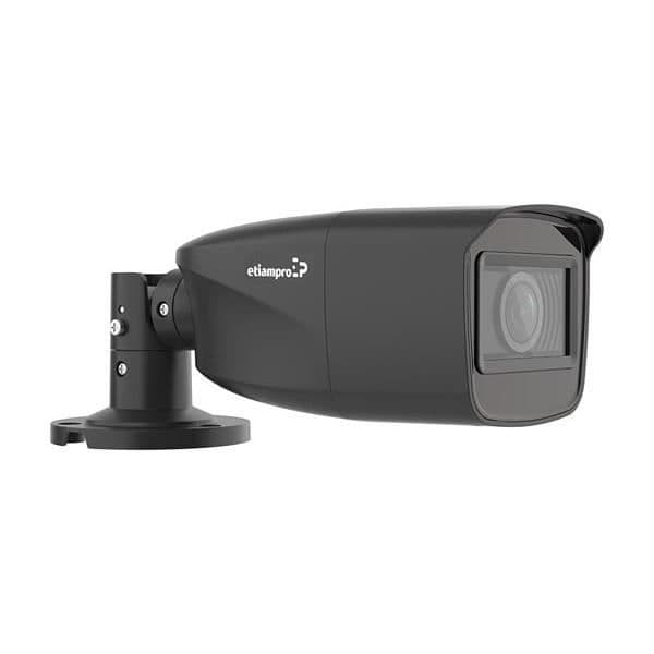 Hd Cctv Kamera - Hd Tvi - Cylindrisk - Varifokal lins - Svart Vell