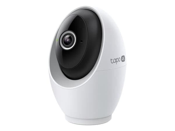 TP-Link Tapo C260, IP-sikkerhetskamera, Innendørs, Trådløs, Amazon Alexa & Google Assistant, Tak/vegg/skrivebord, Hvit