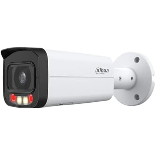 Nätverkskamera - DAHUA - IPC-HFW2849T-AS-IL-0360B - 8 MP - Nattseende - Infraröd 60 m Svart, Vit