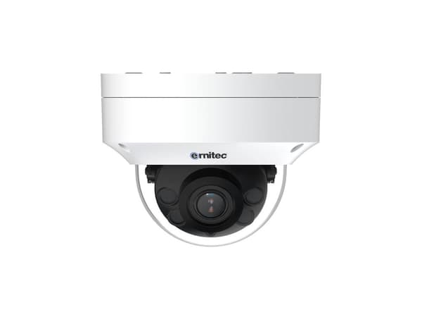 Ernitec Pluto Pro Vandal 5MP -verkkokamera IR-monifokaaliobjektiivilla, 0070-08117 Valkoinen