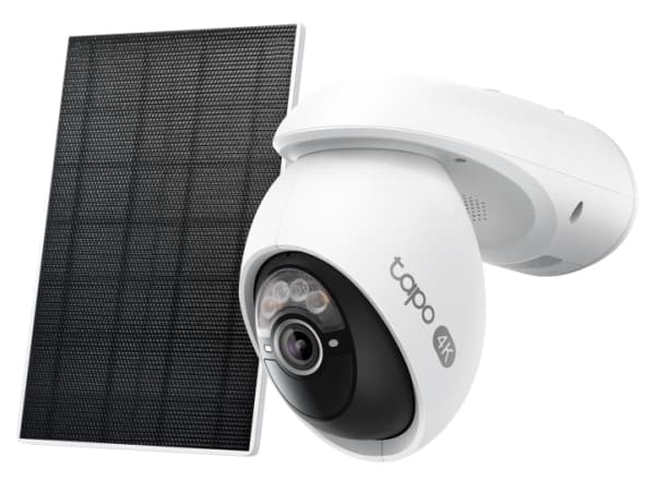 TP-Link Tapo C660 KIT, IP-säkerhetskamera, utomhus, trådbunden och trådlös, Amazon Alexa och Google Assistant, CB, CE, FCC, FCC, DOE, CEC, RCM, KC, J