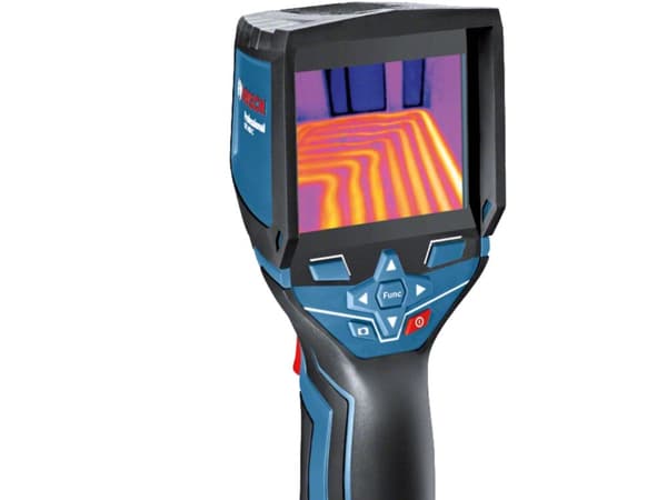 Bosch GTC 400 C Professional, Noise equivalent temperature difference (NETD), 160 x 120 piksler, -10 - 400 °C, 53°, 43°, 50 mK