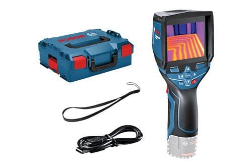 Bosch GTC 400 C Professional, Noise equivalent temperature difference (NETD), 160 x 120 piksler, -10 - 400 °C, 53°, 43°, 50 mK