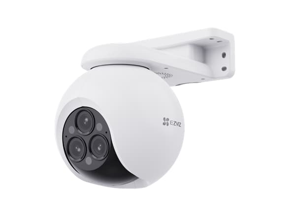 EZVIZ | Smart Home Wi-Fi Camera | CS-H80f | 4 MP+4 MP+4 MP | 2.8-12mm/F1.6 | IP67 | H.265/H.264 | Micro SD, Max. 512 GB