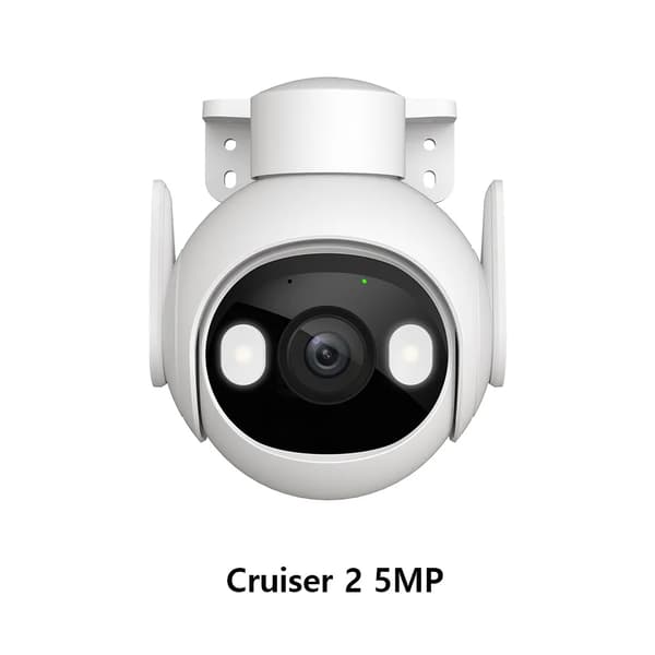IMOU Cruiser 2 5MP Kamera, 360° Dækning, Farve Nattesyn,Cruiser 2 5MP, 3,6 mm, EU -stik