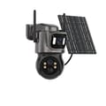 Miniatyrbild 1 av 2: Utomhus Solar 4K IP-kamera, Dubbelobjektivdesign, Färg-nattseende,4K Inget kort